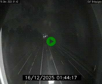 Webcam sur le périphérique de Rennes (N136) à hauteur du quartier Bréquigny, au sud de la ville