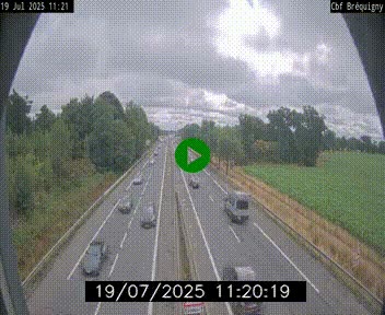 <h2>Webcam sur le périphérique de Rennes (N136) à hauteur du quartier Bréquigny, au sud de la ville</h2>