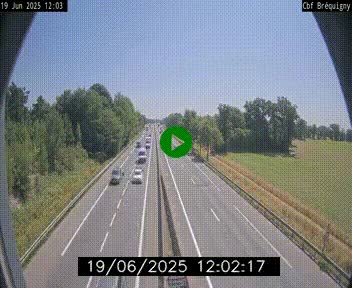 <h2>Webcam sur le périphérique de Rennes (N136) à hauteur du quartier Bréquigny, au sud de la ville</h2>