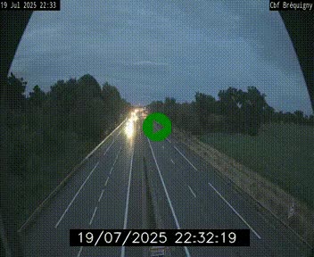 <h2>Webcam sur le périphérique de Rennes (N136) à hauteur du quartier Bréquigny, au sud de la ville</h2>