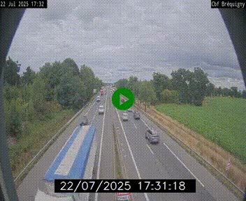 <h2>Webcam sur le périphérique de Rennes (N136) à hauteur du quartier Bréquigny, au sud de la ville</h2>