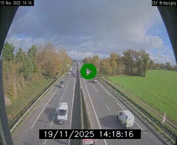 <h2>Webcam sur le périphérique de Rennes (N136) à hauteur du quartier Bréquigny, au sud de la ville</h2>