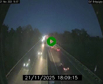 <h2>Webcam sur le périphérique de Rennes (N136) à hauteur du quartier Bréquigny, au sud de la ville</h2>