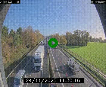 <h2>Webcam sur le périphérique de Rennes (N136) à hauteur du quartier Bréquigny, au sud de la ville</h2>