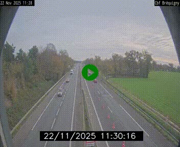 <h2>Webcam sur le périphérique de Rennes (N136) à hauteur du quartier Bréquigny, au sud de la ville</h2>
