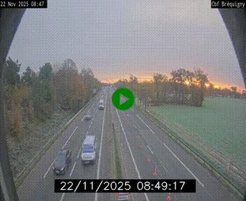 <h2>Webcam sur le périphérique de Rennes (N136) à hauteur du quartier Bréquigny, au sud de la ville</h2>