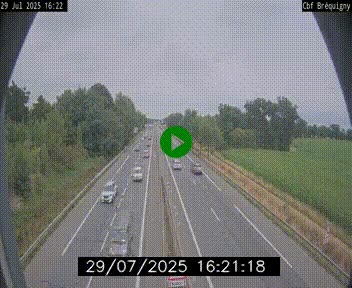 <h2>Webcam sur le périphérique de Rennes (N136) à hauteur du quartier Bréquigny, au sud de la ville</h2>