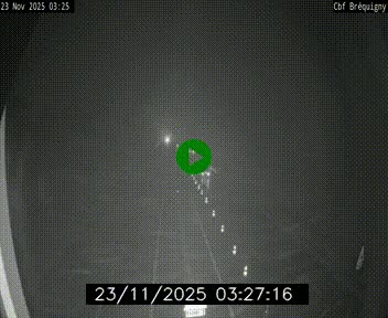 Webcam sur le périphérique de Rennes (N136) à hauteur du quartier Bréquigny, au sud de la ville