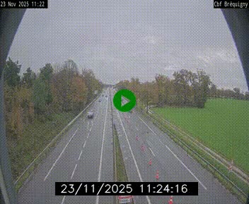 <h2>Webcam sur le périphérique de Rennes (N136) à hauteur du quartier Bréquigny, au sud de la ville</h2>