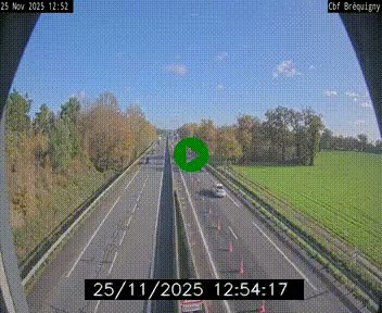 <h2>Webcam sur le périphérique de Rennes (N136) à hauteur du quartier Bréquigny, au sud de la ville</h2>
