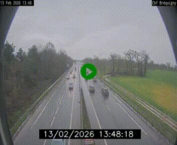 <h2>Webcam sur le périphérique de Rennes (N136) à hauteur du quartier Bréquigny, au sud de la ville</h2>