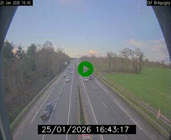 <h2>Webcam sur le périphérique de Rennes (N136) à hauteur du quartier Bréquigny, au sud de la ville</h2>