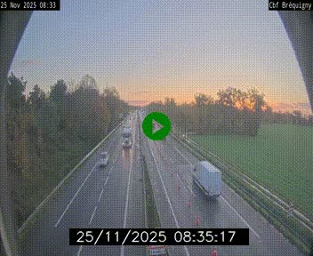 <h2>Webcam sur le périphérique de Rennes (N136) à hauteur du quartier Bréquigny, au sud de la ville</h2>