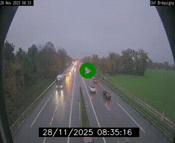 <h2>Webcam sur le périphérique de Rennes (N136) à hauteur du quartier Bréquigny, au sud de la ville</h2>