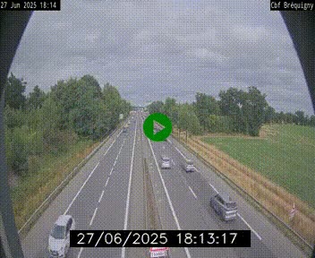 <h2>Webcam sur le périphérique de Rennes (N136) à hauteur du quartier Bréquigny, au sud de la ville</h2>