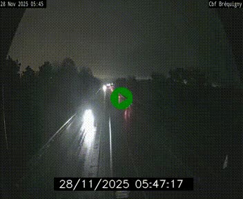 Webcam sur le périphérique de Rennes (N136) à hauteur du quartier Bréquigny, au sud de la ville