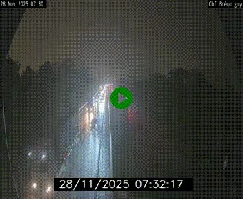<h2>Webcam sur le périphérique de Rennes (N136) à hauteur du quartier Bréquigny, au sud de la ville</h2>