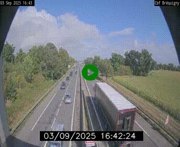 <h2>Webcam sur le périphérique de Rennes (N136) à hauteur du quartier Bréquigny, au sud de la ville</h2>