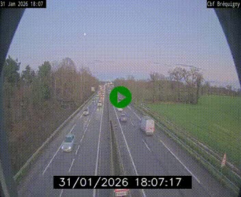 <h2>Webcam sur le périphérique de Rennes (N136) à hauteur du quartier Bréquigny, au sud de la ville</h2>