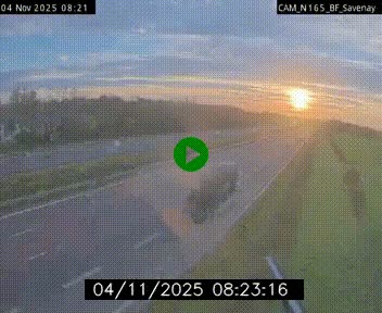<h2>Webcam sur la N165 à hauteur de Savenay, au nord-ouest de Nantes en direction de la Bretagne</h2>