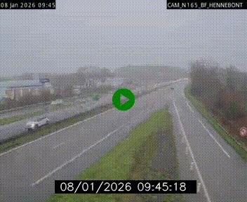 <h2>Webcam sur la N165 à hauteur de Hennebont, au nord de Lorient</h2>