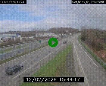 <h2>Webcam sur la N165 à hauteur de Hennebont, au nord de Lorient</h2>