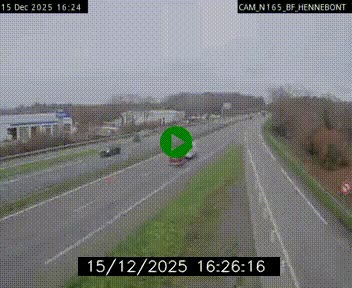 <h2>Webcam sur la N165 à hauteur de Hennebont, au nord de Lorient</h2>