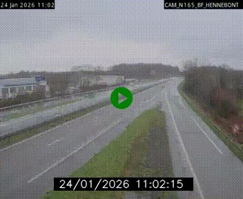<h2>Webcam sur la N165 à hauteur de Hennebont, au nord de Lorient</h2>
