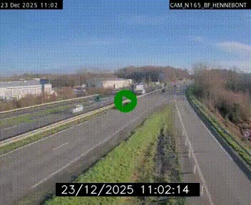 <h2>Webcam sur la N165 à hauteur de Hennebont, au nord de Lorient</h2>