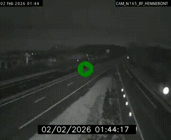 <h2>Webcam sur la N165 à hauteur de Hennebont, au nord de Lorient</h2>