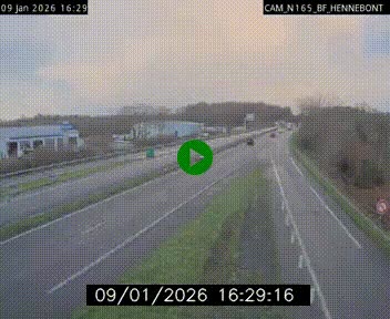 <h2>Webcam sur la N165 à hauteur de Hennebont, au nord de Lorient</h2>
