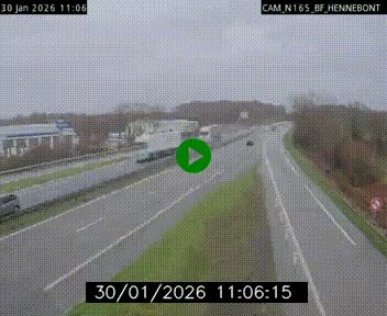 <h2>Webcam sur la N165 à hauteur de Hennebont, au nord de Lorient</h2>