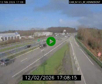 <h2>Webcam sur la N165 à hauteur de Hennebont, au nord de Lorient</h2>