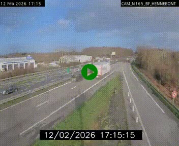 <h2>Webcam sur la N165 à hauteur de Hennebont, au nord de Lorient</h2>