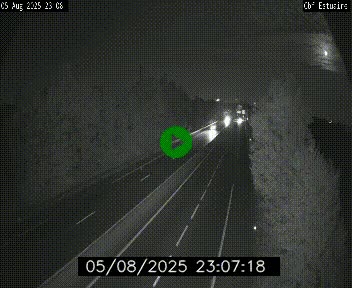 Webcam sur le périphérique de Nantes (N844) après la Porte de Bouguenais, à l'ouest de la ville