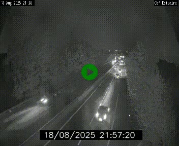 Webcam sur le périphérique de Nantes (N844) après la Porte de Bouguenais, à l'ouest de la ville