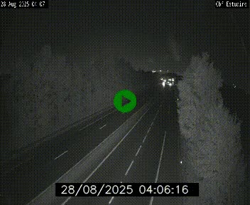 Webcam sur le périphérique de Nantes (N844) après la Porte de Bouguenais, à l'ouest de la ville