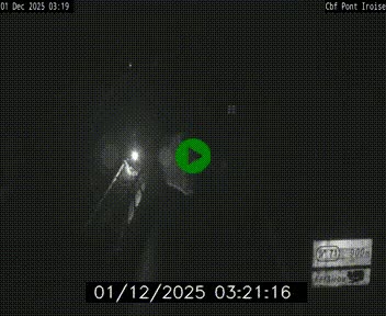 <h2>Webcam sur la N165 après le Pont de l'Iroise, à l'entrée de Brest</h2>