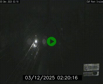 <h2>Webcam sur la N165 après le Pont de l'Iroise, à l'entrée de Brest</h2>