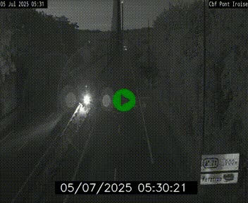 <h2>Webcam sur la N165 après le Pont de l'Iroise, à l'entrée de Brest</h2>