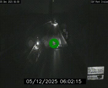 <h2>Webcam sur la N165 après le Pont de l'Iroise, à l'entrée de Brest</h2>