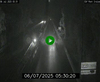 <h2>Webcam sur la N165 après le Pont de l'Iroise, à l'entrée de Brest</h2>
