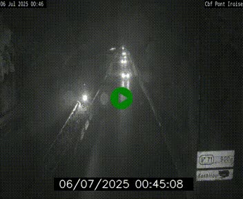 <h2>Webcam sur la N165 après le Pont de l'Iroise, à l'entrée de Brest</h2>
