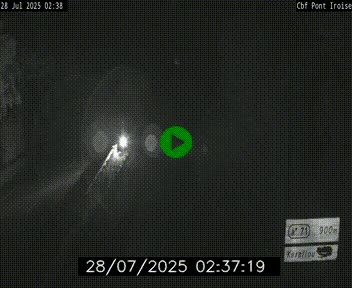 <h2>Webcam sur la N165 après le Pont de l'Iroise, à l'entrée de Brest</h2>