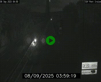<h2>Webcam sur la N165 après le Pont de l'Iroise, à l'entrée de Brest</h2>