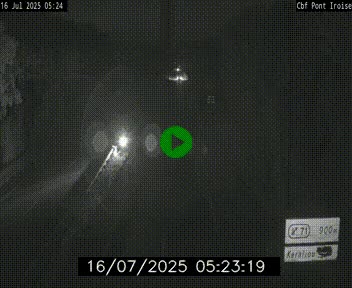 <h2>Webcam sur la N165 après le Pont de l'Iroise, à l'entrée de Brest</h2>