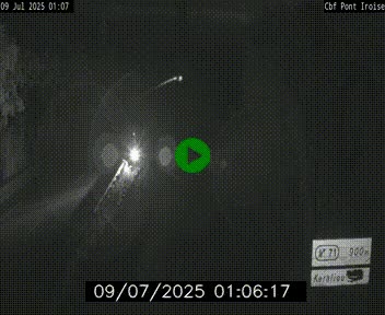 <h2>Webcam sur la N165 après le Pont de l'Iroise, à l'entrée de Brest</h2>