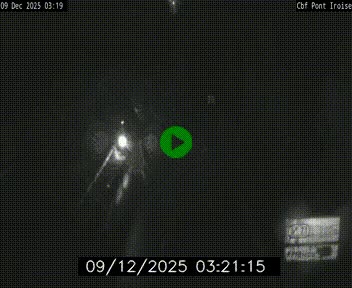 <h2>Webcam sur la N165 après le Pont de l'Iroise, à l'entrée de Brest</h2>