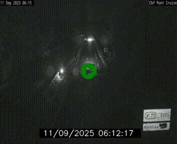<h2>Webcam sur la N165 après le Pont de l'Iroise, à l'entrée de Brest</h2>