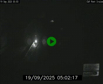 <h2>Webcam sur la N165 après le Pont de l'Iroise, à l'entrée de Brest</h2>